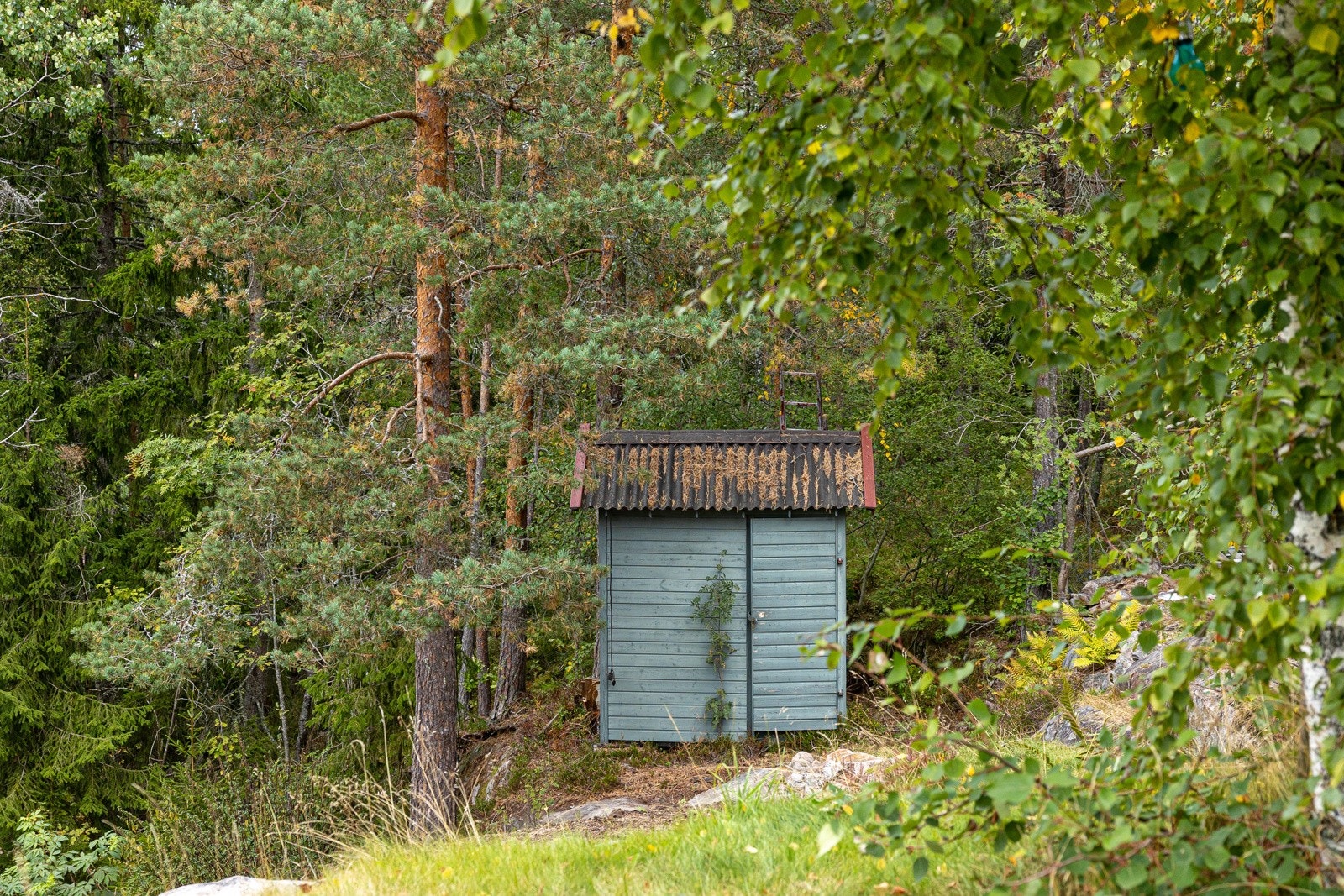 Utebod på 3m². Galleribilde
