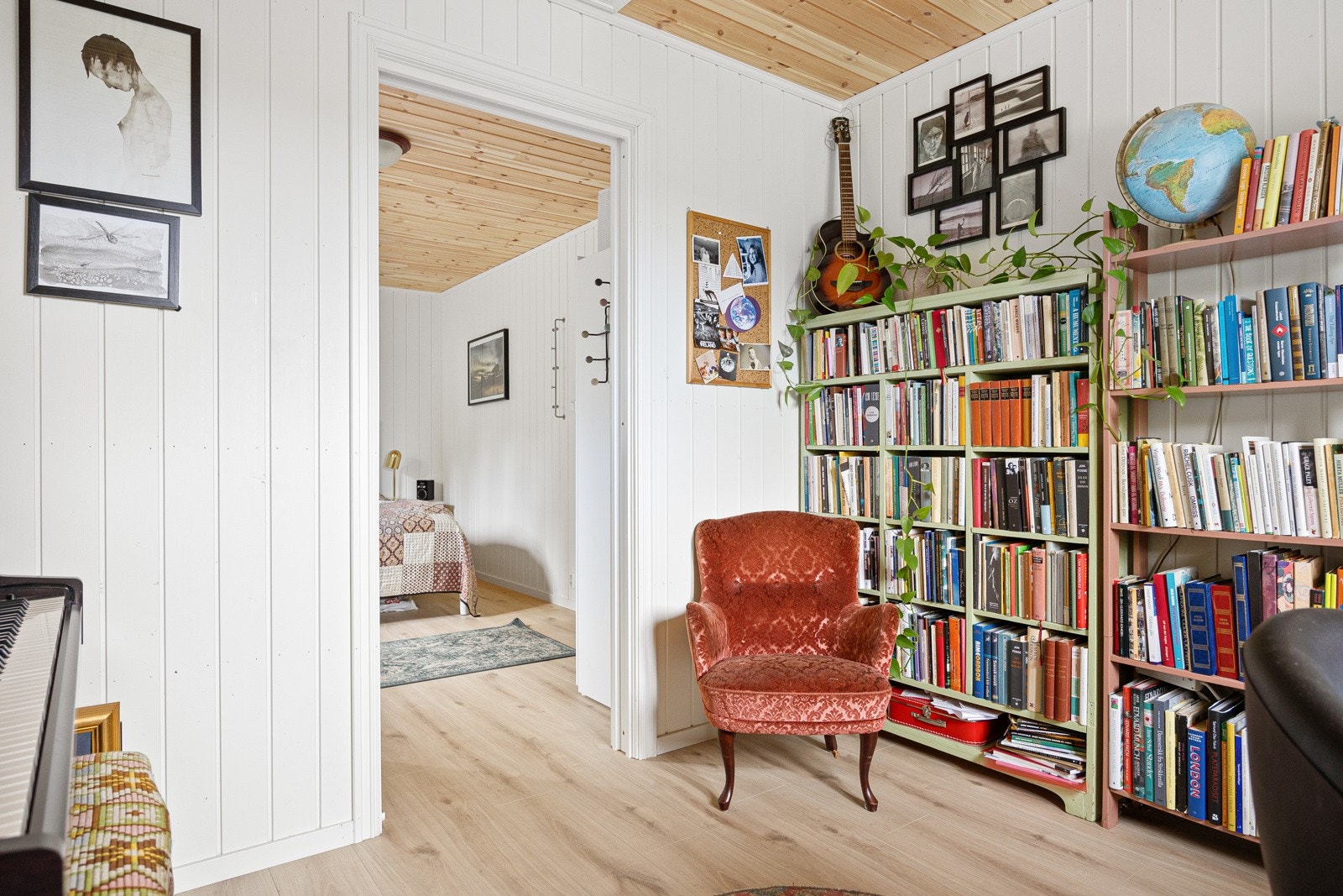 Innenfor soverommet finner du et praktisk kontor. Galleribilde