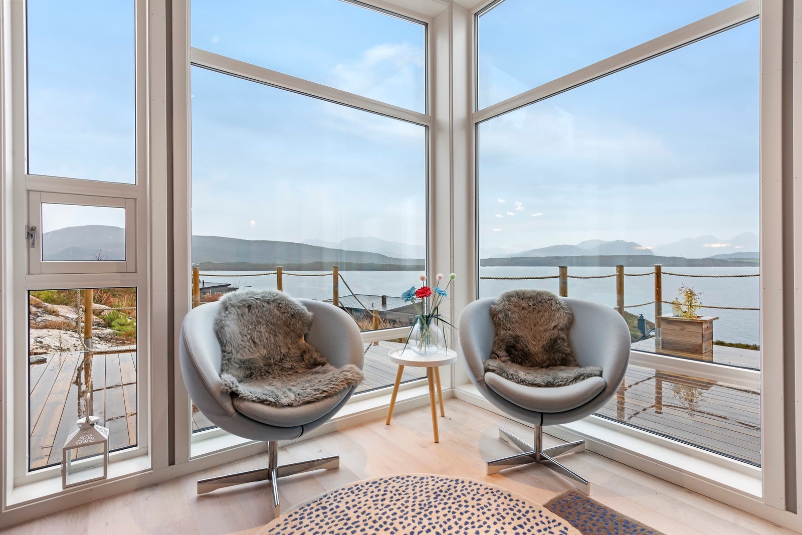 Sittekrok med fantastisk utsikt Galleribilde