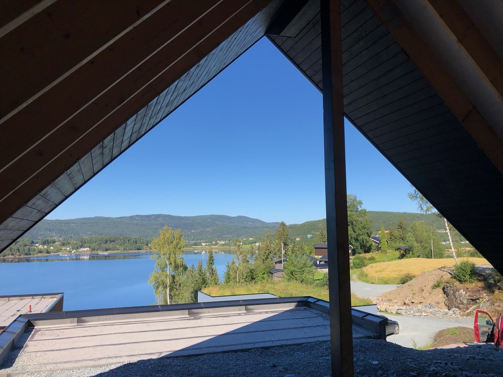 Utsikt mot Lofjorden Galleribilde