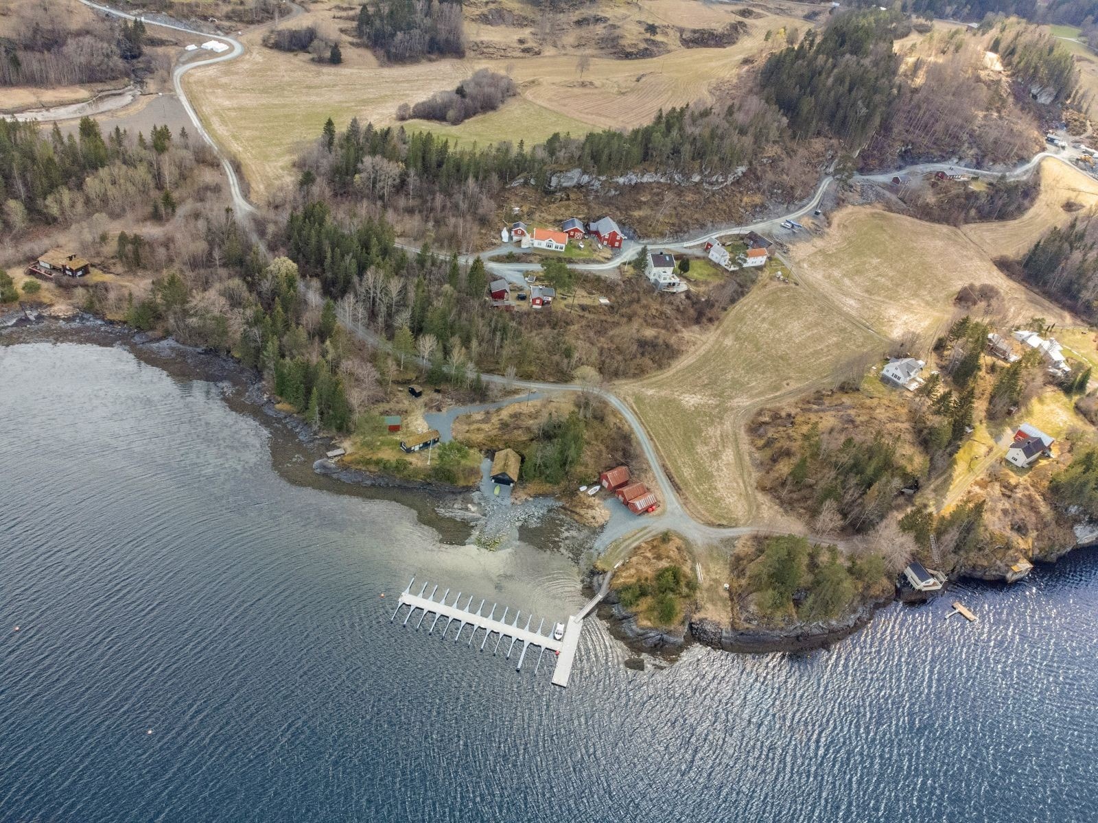 Dronefoto Galleribilde