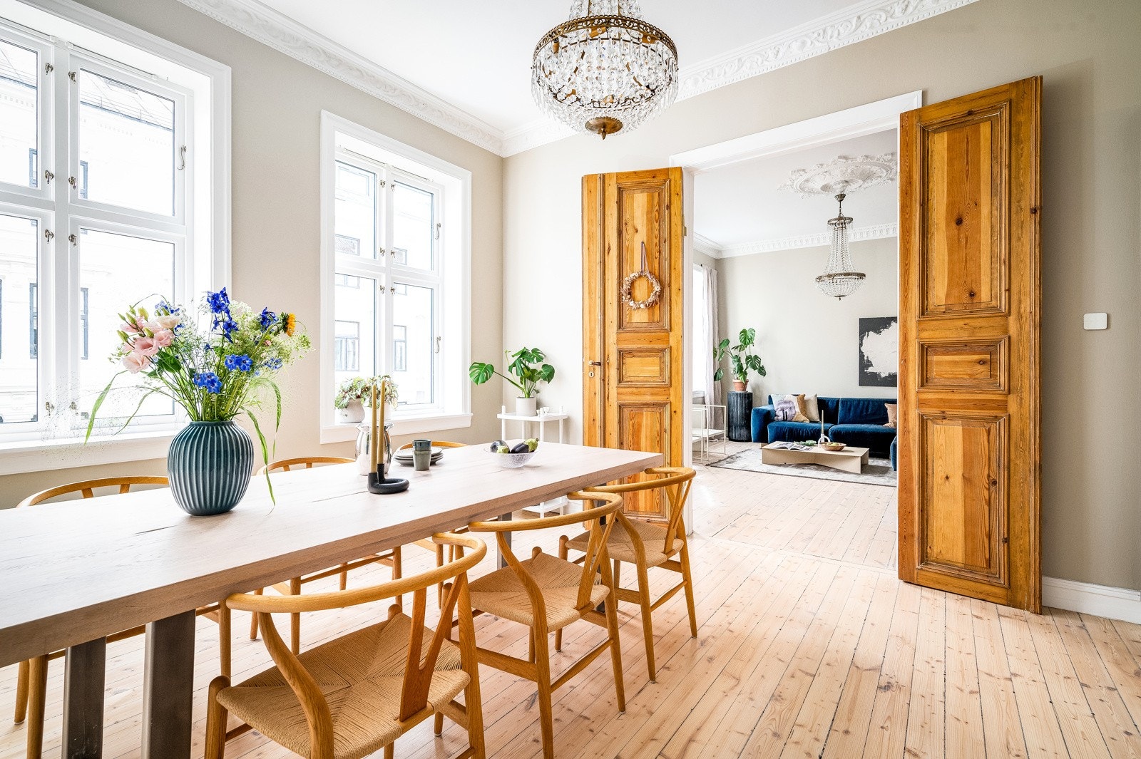 Her presenteres en nydelig, lys og klassisk selveierleilighet i byggets 3.etasje. Galleribilde