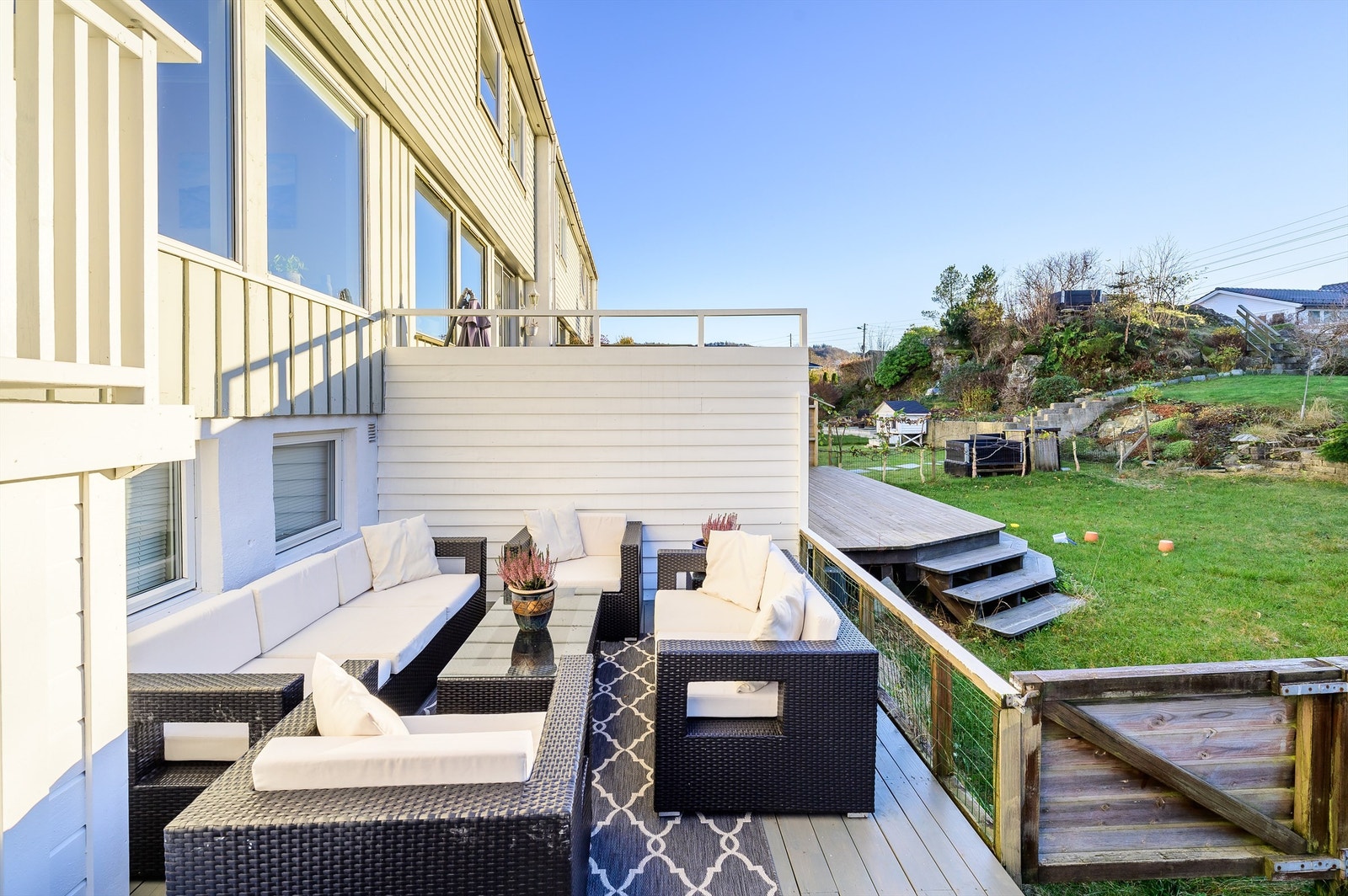 Markterrassen er et perfekt sted å tilbringe fine stunder sammen med venner og familie. Galleribilde