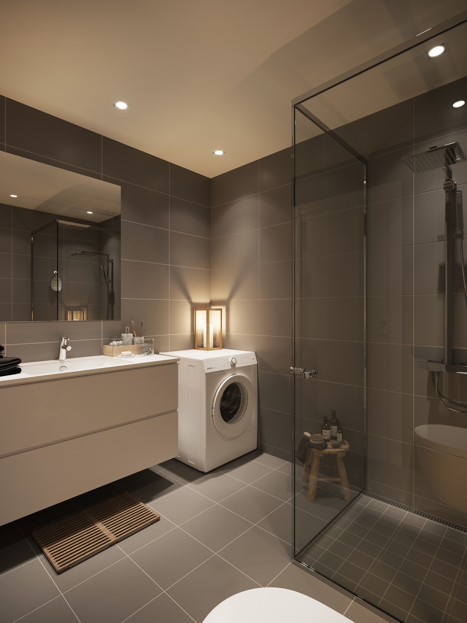 - Bildet er ment som en illustrasjon for å presentere prosjektet og er ikke utarbeidet for å vise den aktuelle leiligheten. Avvik vil forekomme Galleribilde