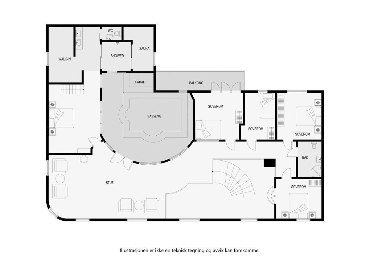 2. etasje. Galleribilde