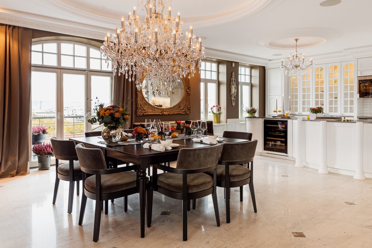 Alle gulv inkludert heisen har varmekabler. Galleribilde