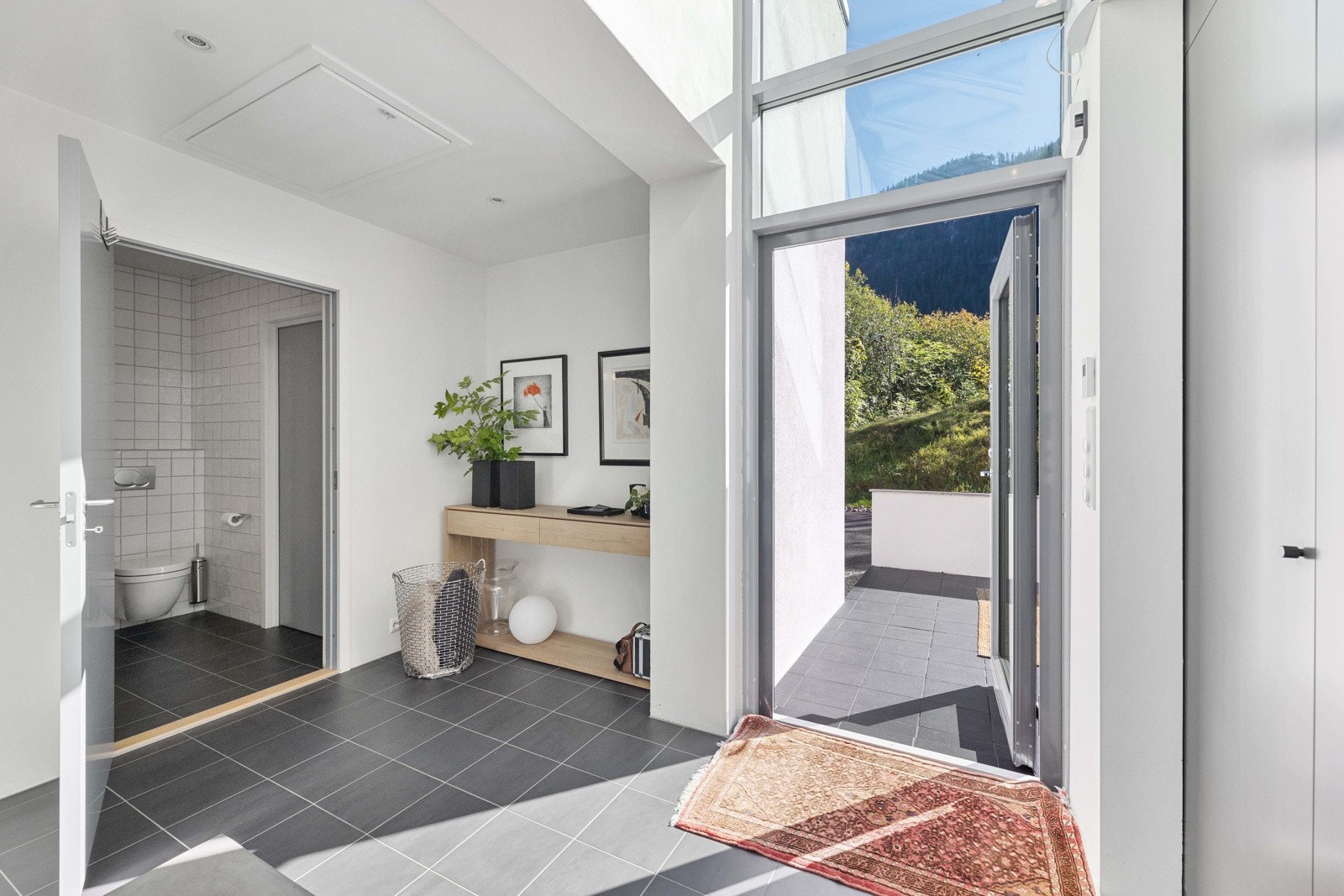 Inngangsparti Galleribilde