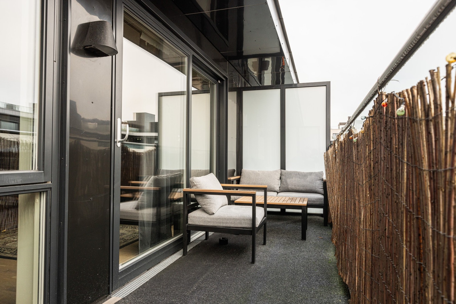 Privat takterrasse på ca. 9,5kvm. Galleribilde