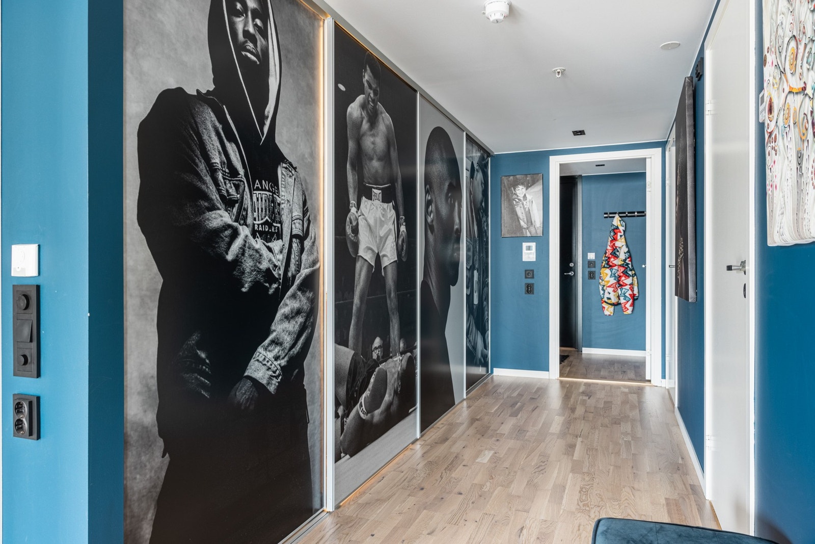 Praktiske skyvedører. Galleribilde