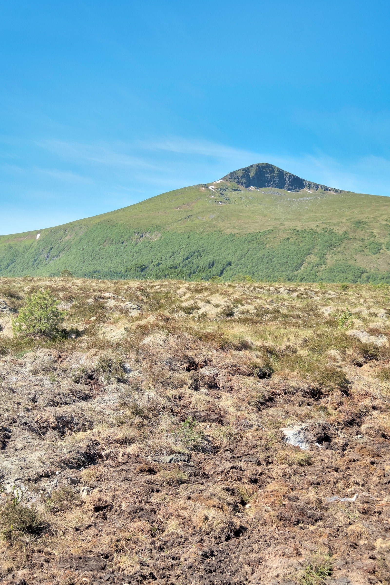 Melen som er en veldig fin fjelltur ligger rett ved Galleribilde