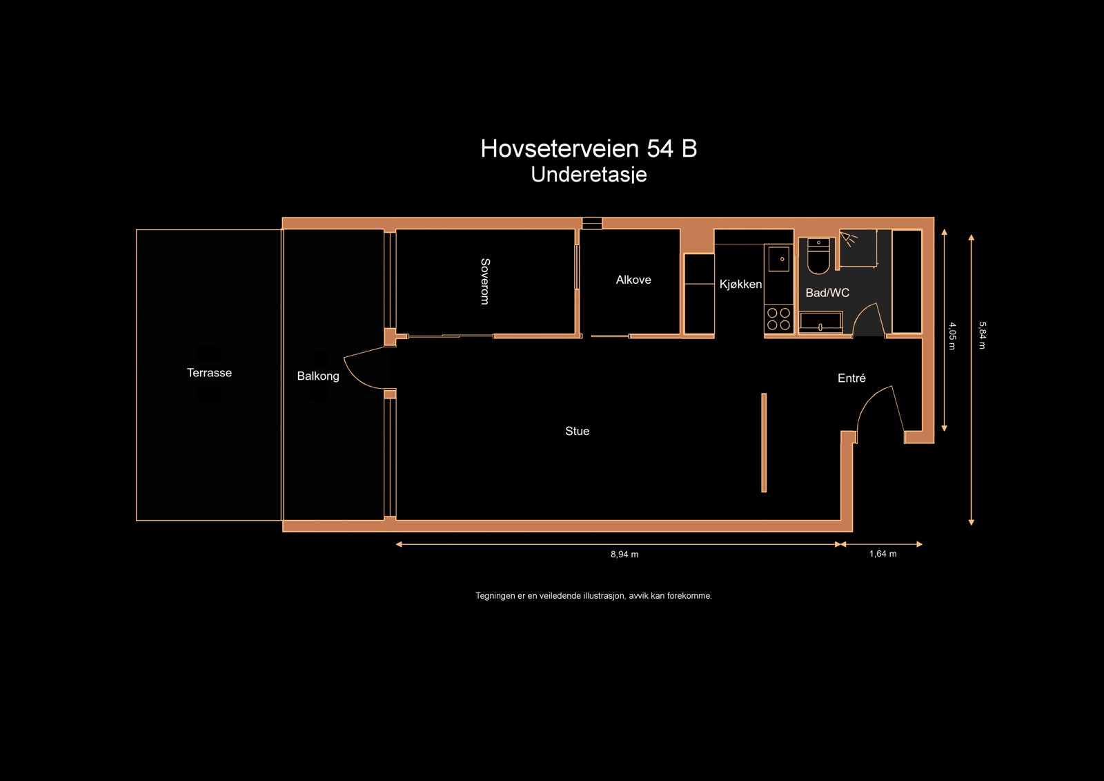 Planskisse Galleribilde