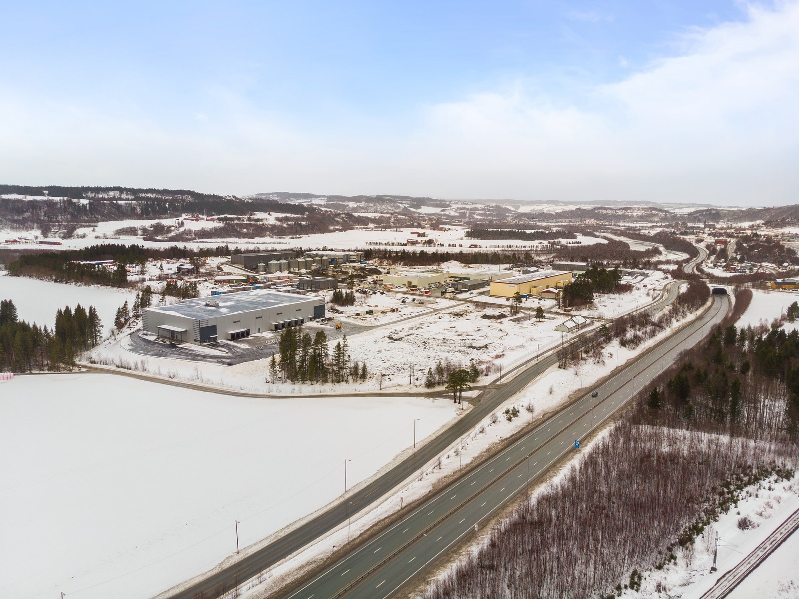 Oversiktsbilde Hofstad Næringspark Galleribilde