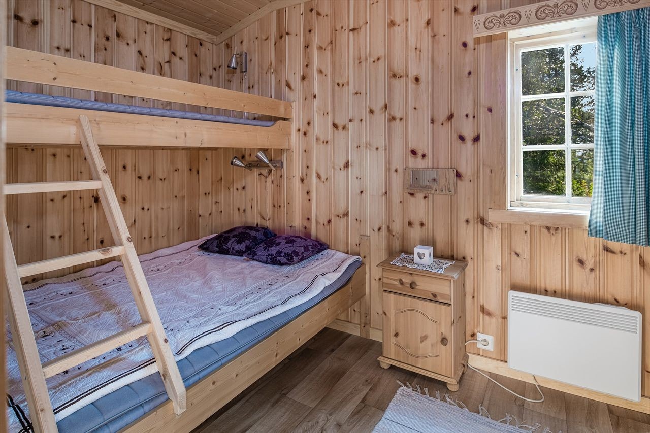 Her fra soverommet med familiekøyeseng Galleribilde