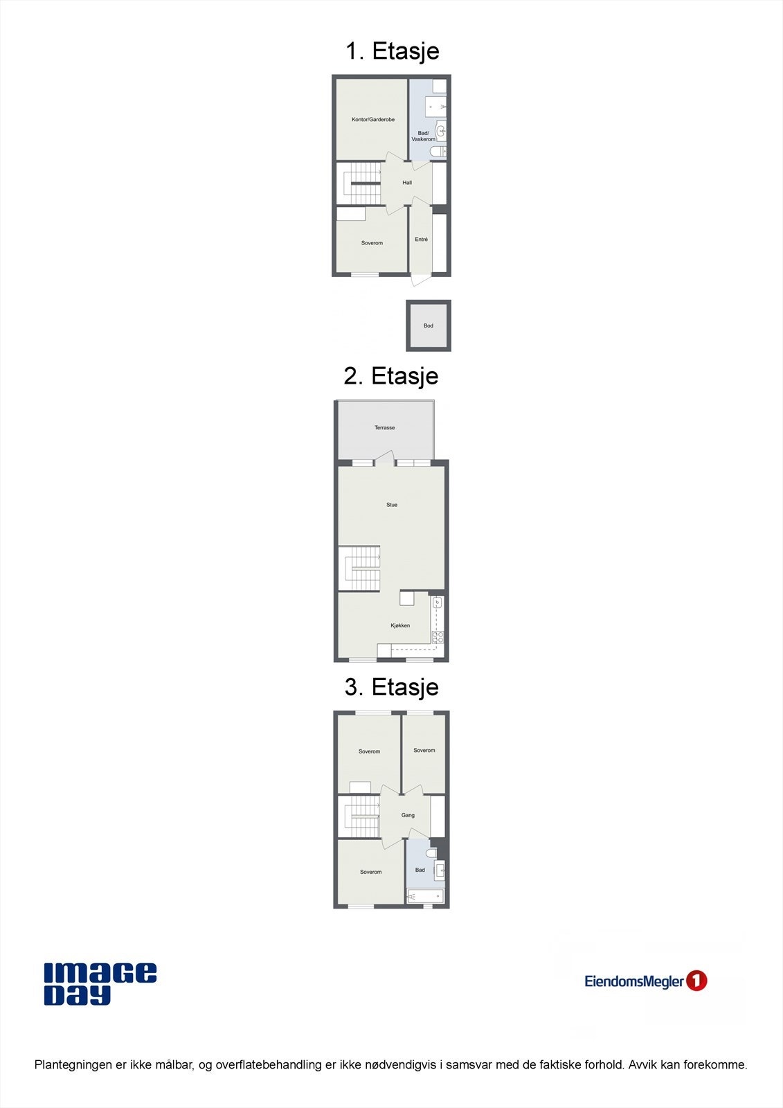 Rugdeberget 21 - 2D plantegning Galleribilde