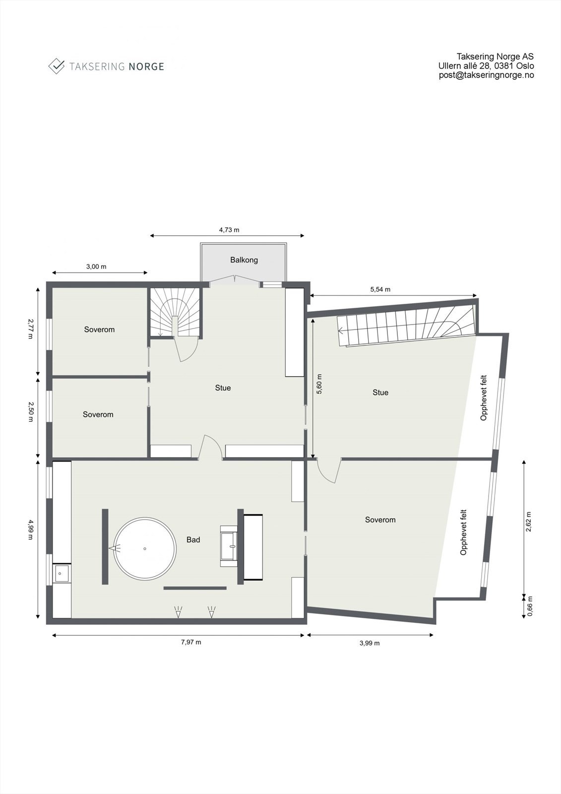Plantegning - 2. etasje Galleribilde