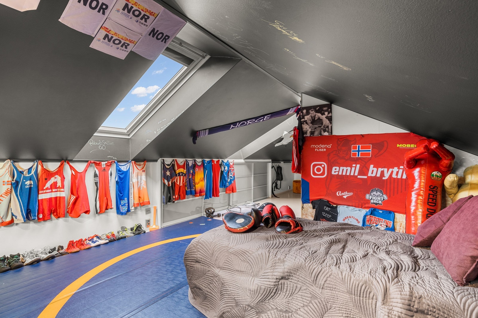 Loftstue/soverom Galleribilde