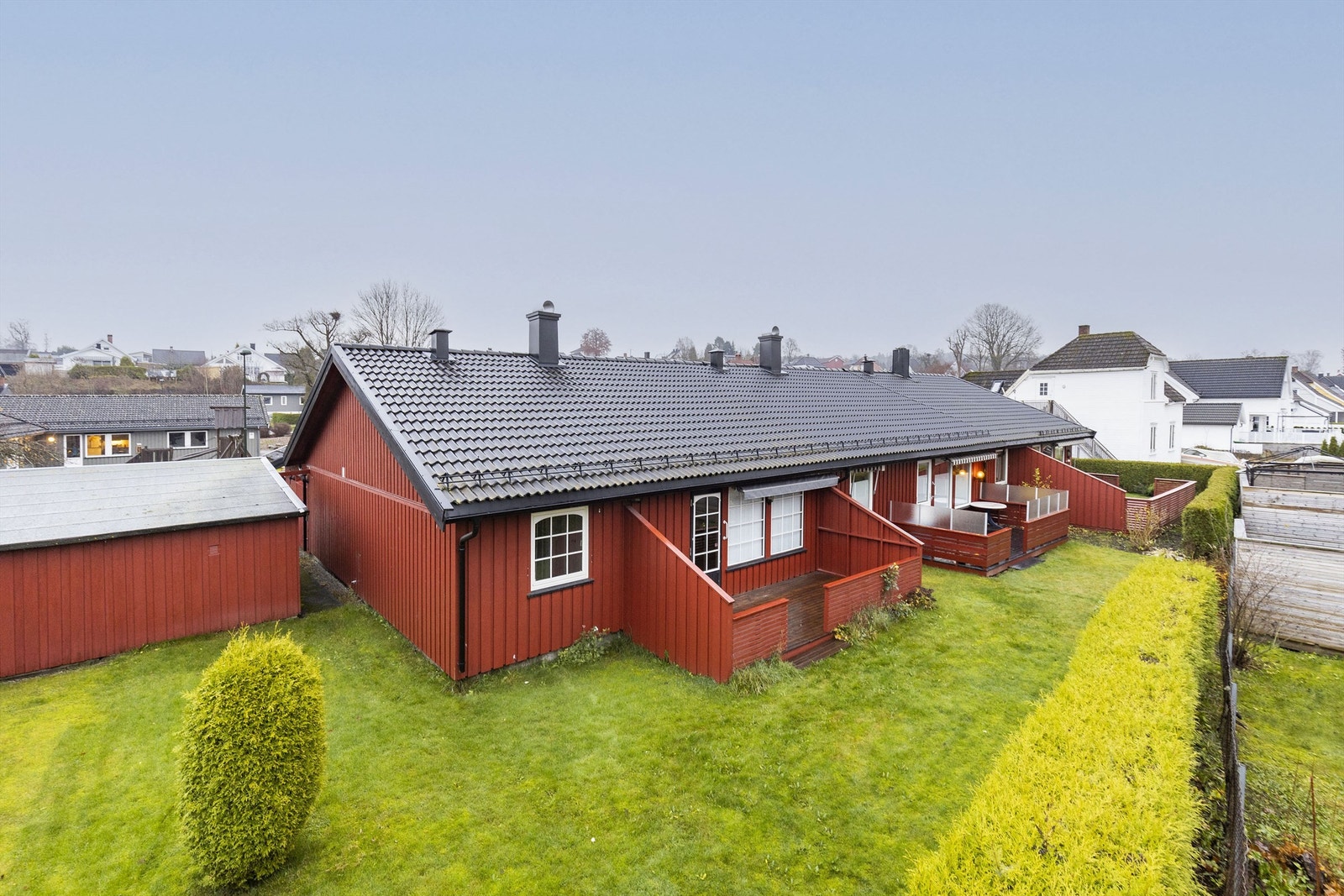 Boligen med vestvendt terrasse Galleribilde