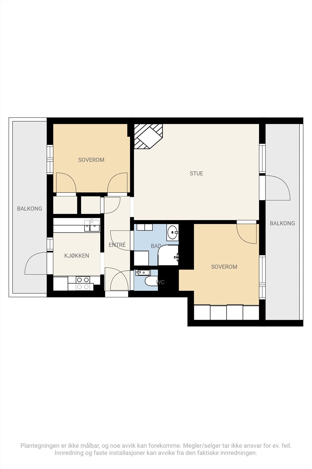 Plantegning. Galleribilde