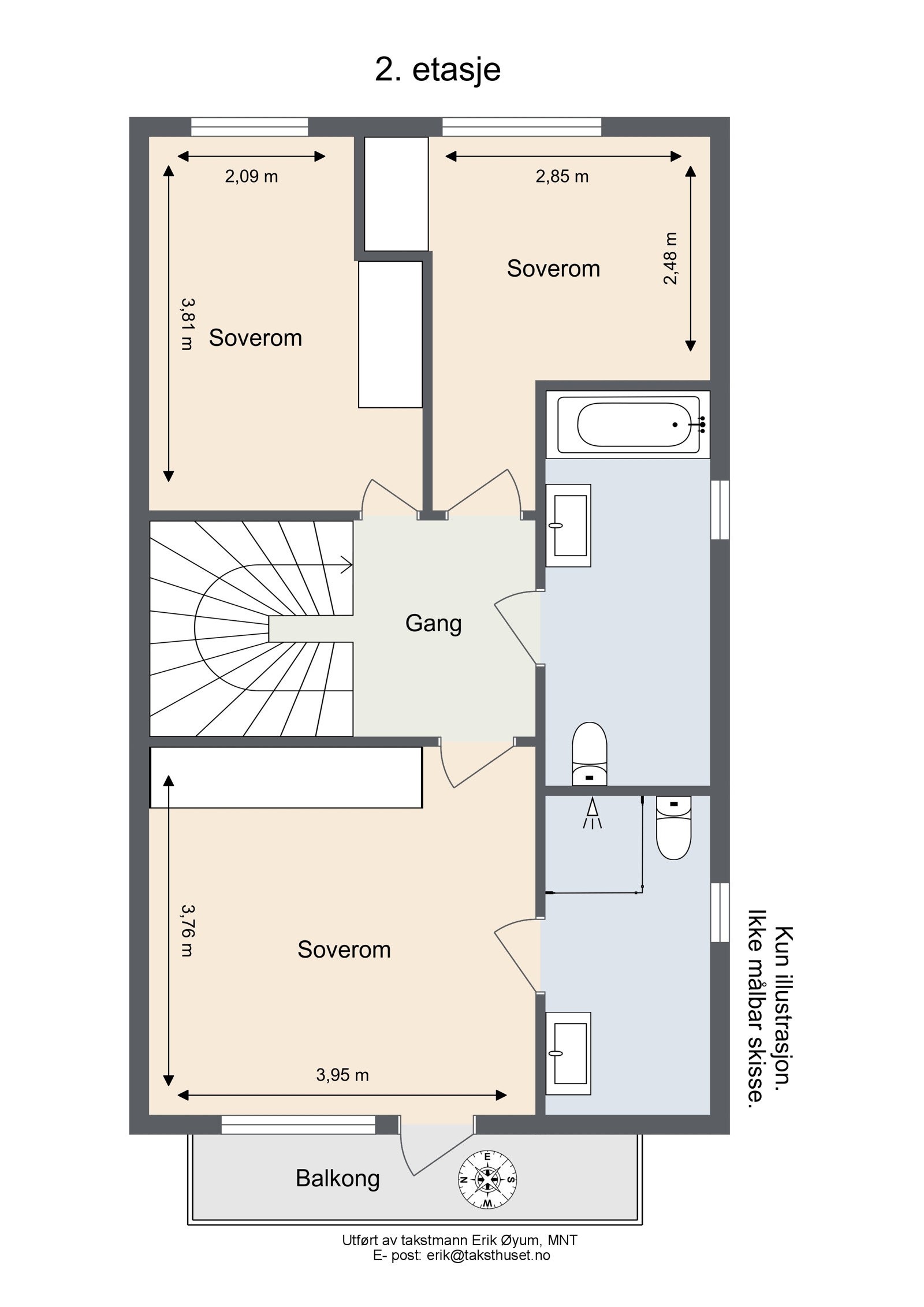 2. Etasje Galleribilde