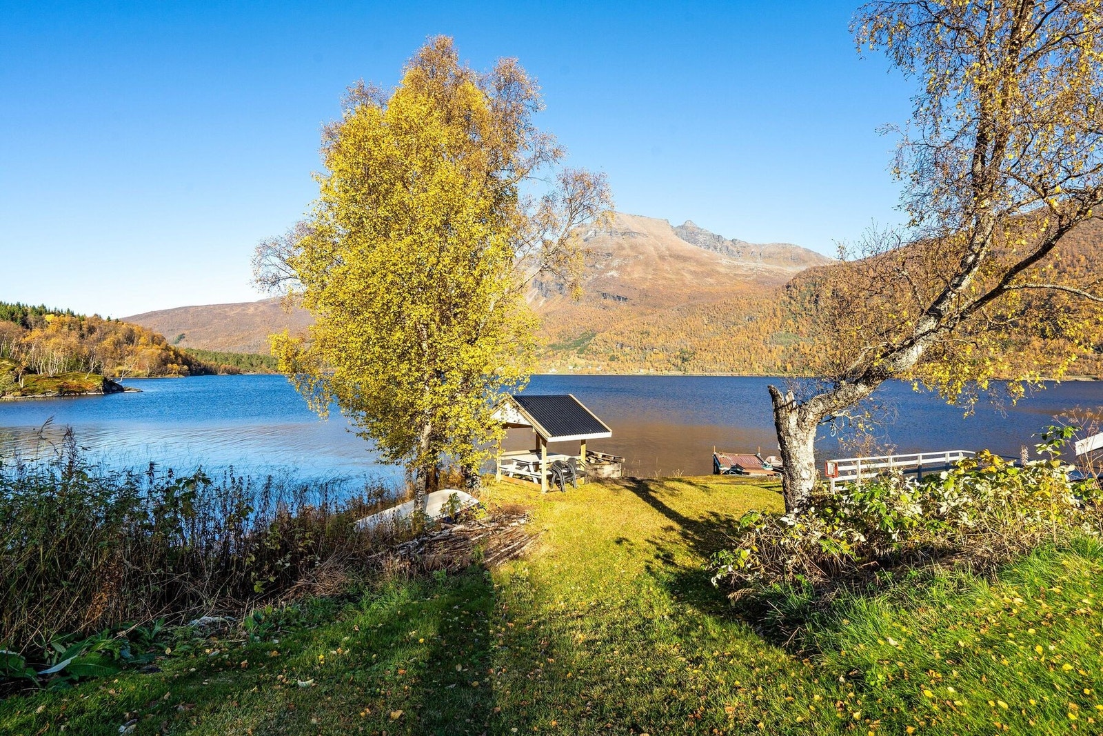 Flott fiskeplass Galleribilde