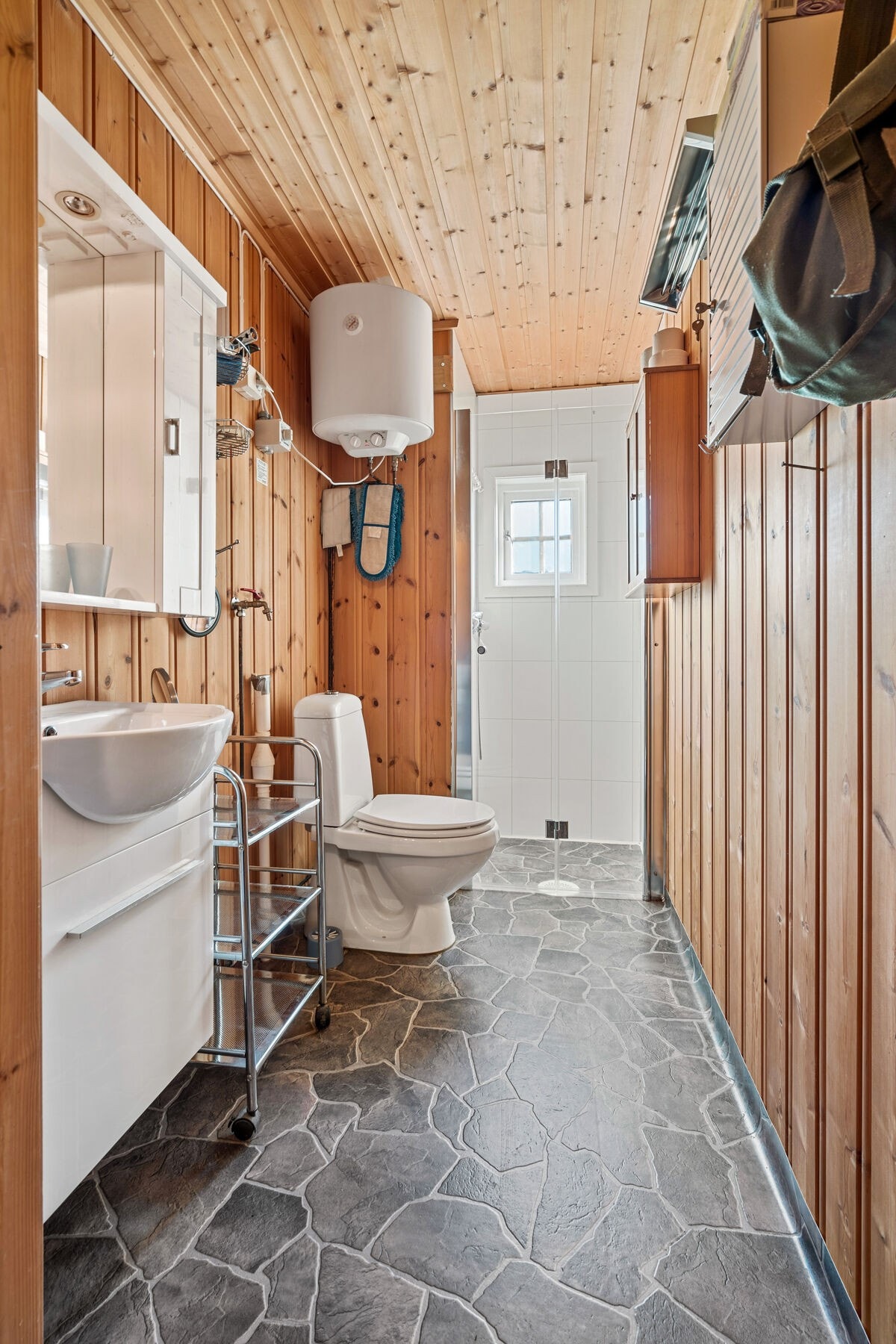 Egen dusjnisje på badet Galleribilde