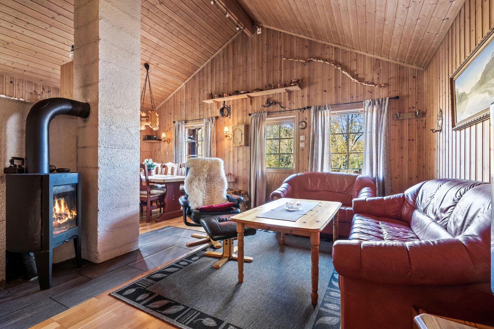 Ekte hyttefølelse får man her! Galleribilde