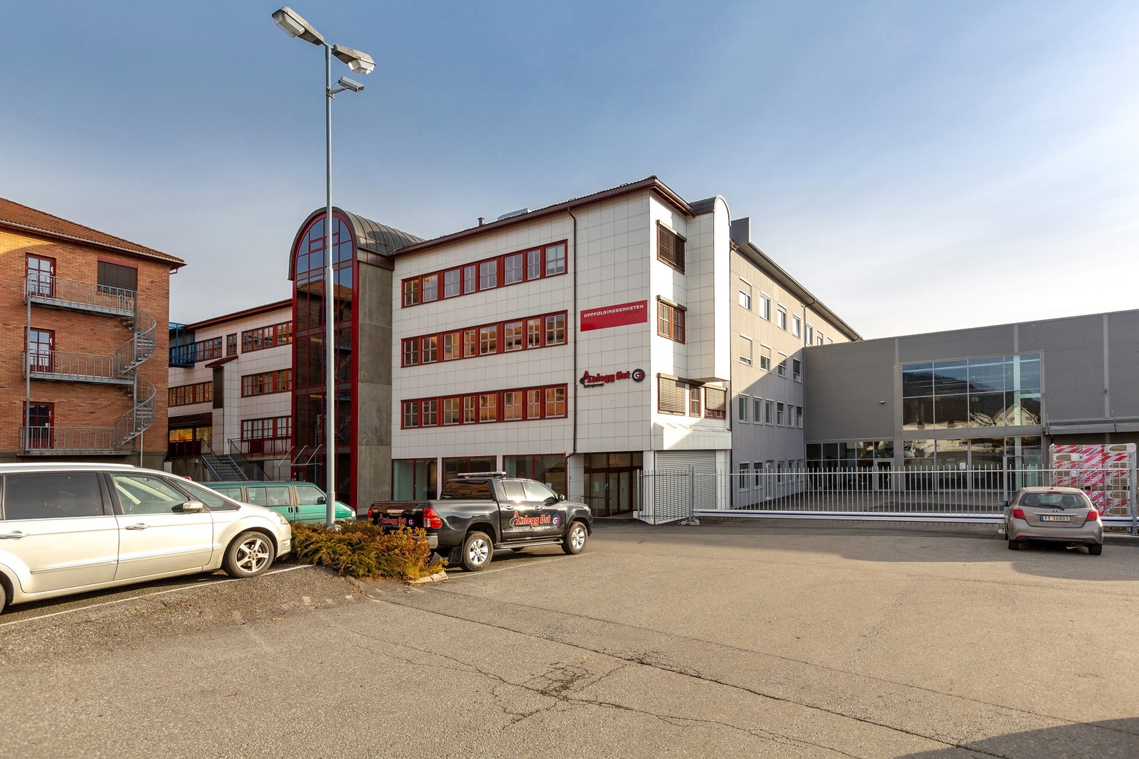 Fasade og inngangsparti Galleribilde