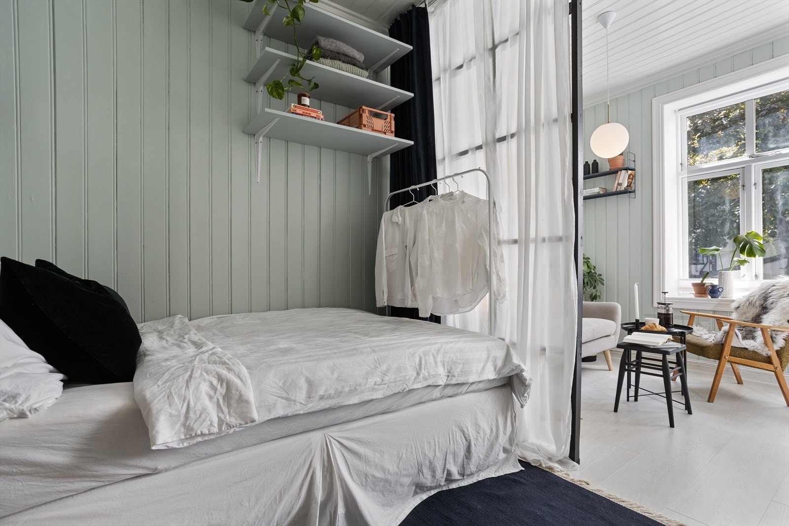 Nytt laminatgulv i leiligheten fra 2021 Galleribilde