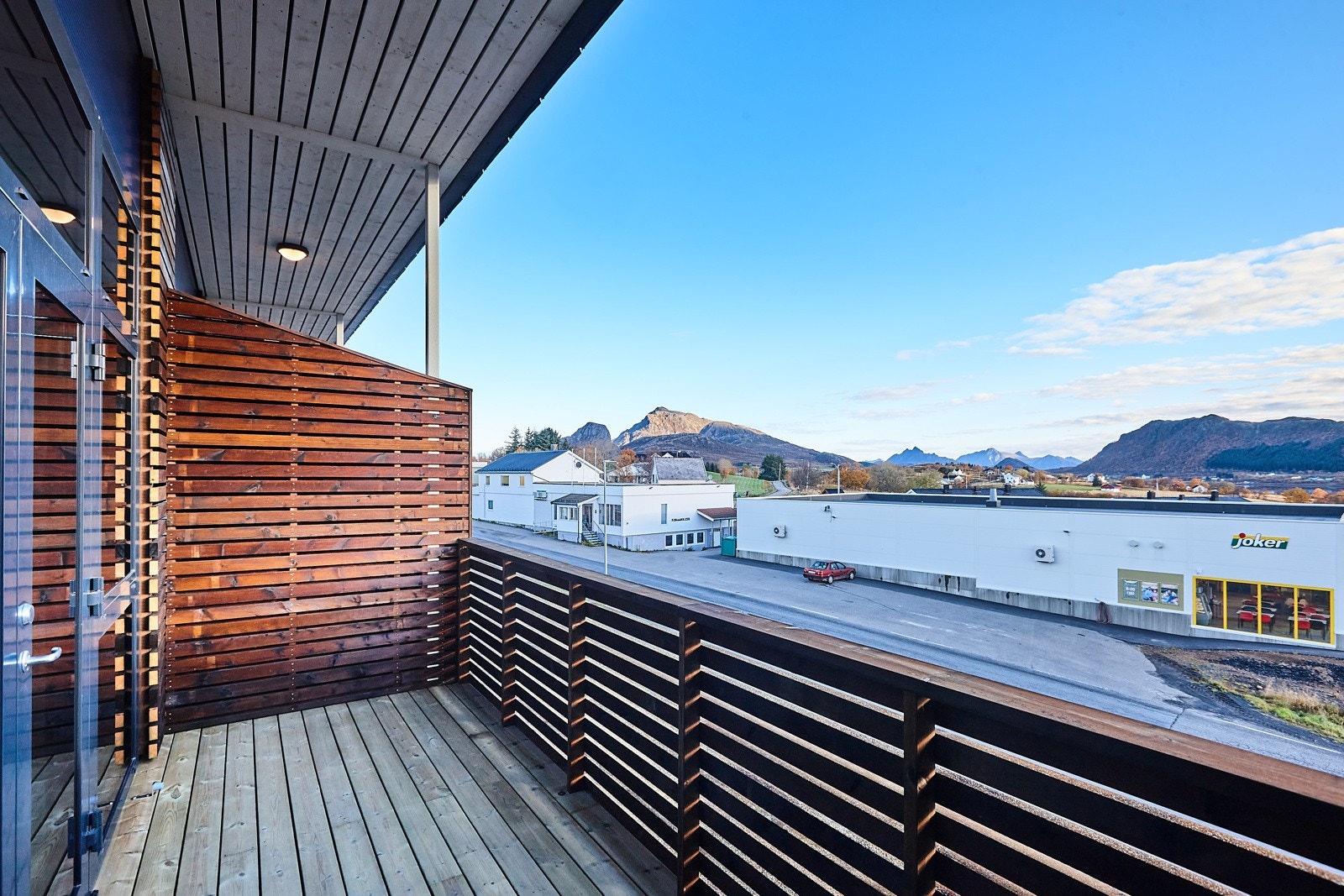 Veranda med utgang fra stue Galleribilde