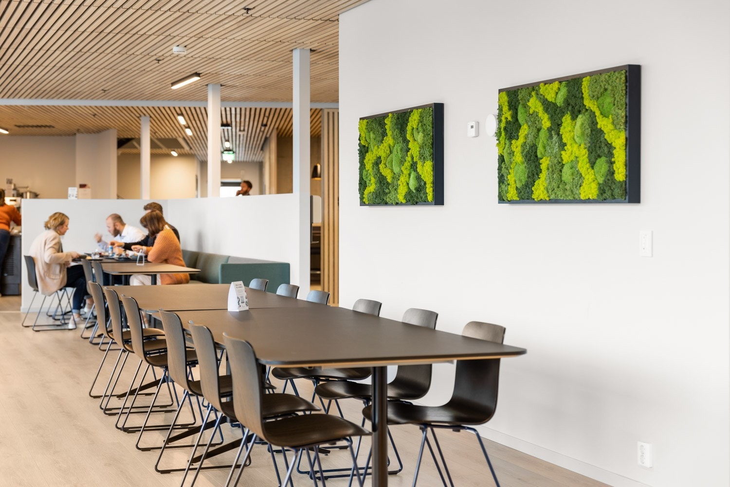 Bygget har flere attraktive fellesområder. Galleribilde