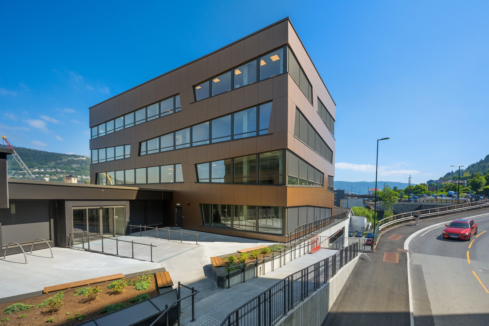 Kilen er et energiklasse A-bygg. Med et årlig energiforbruk på imponerende 90 kWh pr m2 i året. Galleribilde
