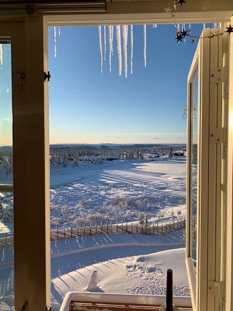 Utsikt fra leiligheten. Galleribilde