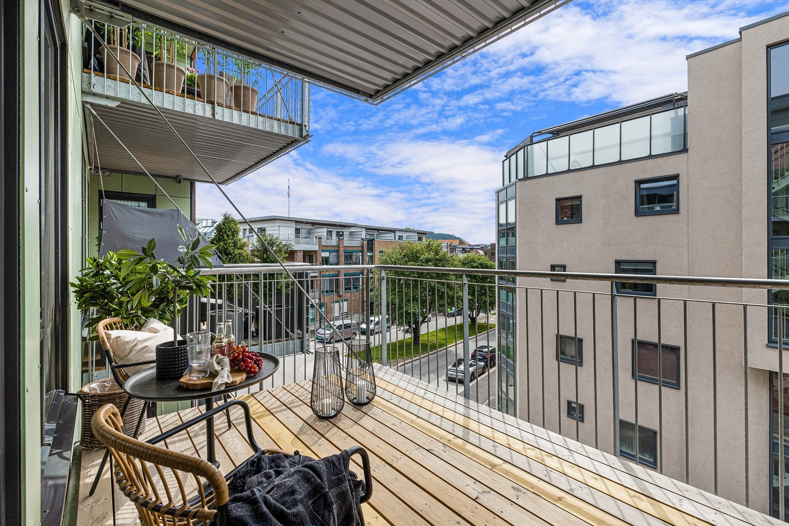 Takoverbygget balkong Galleribilde