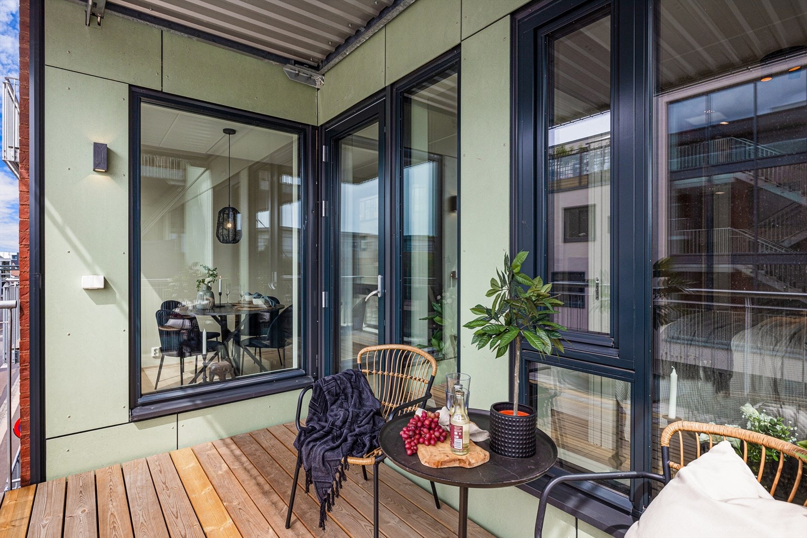 Overbygget balkong Galleribilde