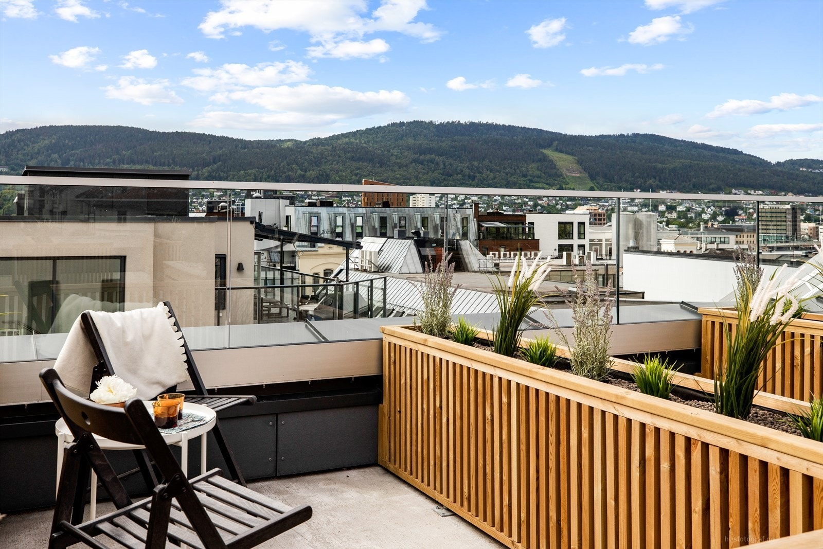 Denne boligen har privat takparsell (illustrasjonsbilde) Galleribilde