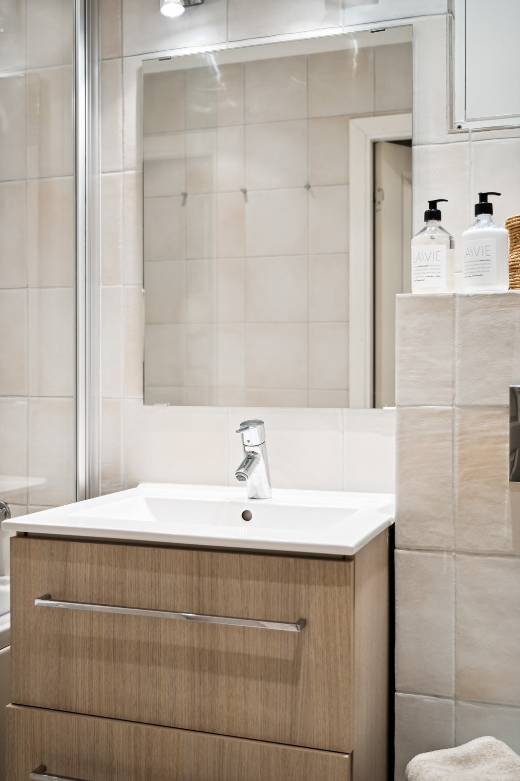 Det er varmekabler i gulvstøp. Galleribilde