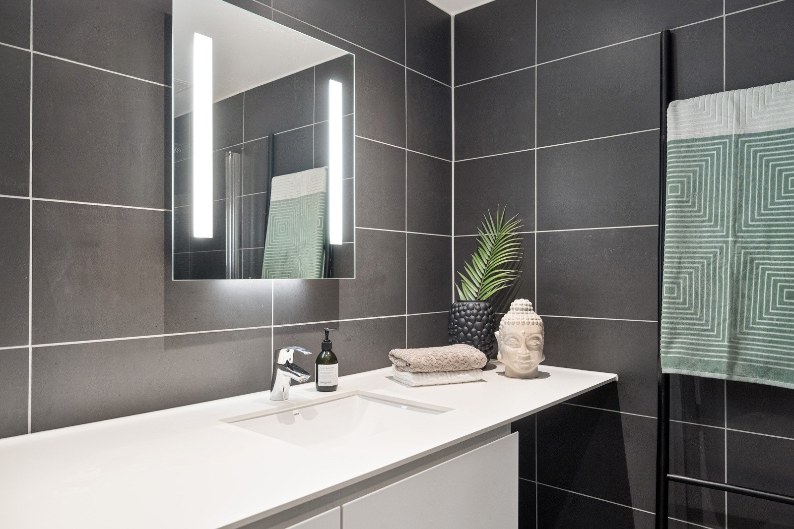 Et lunt, oppvarmet gulv sørger for en god start på dagen. Galleribilde