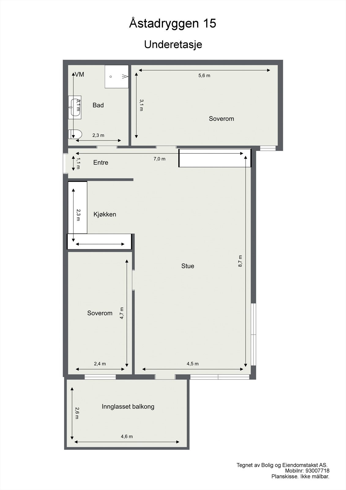 Plantegning 2. etasje. Galleribilde