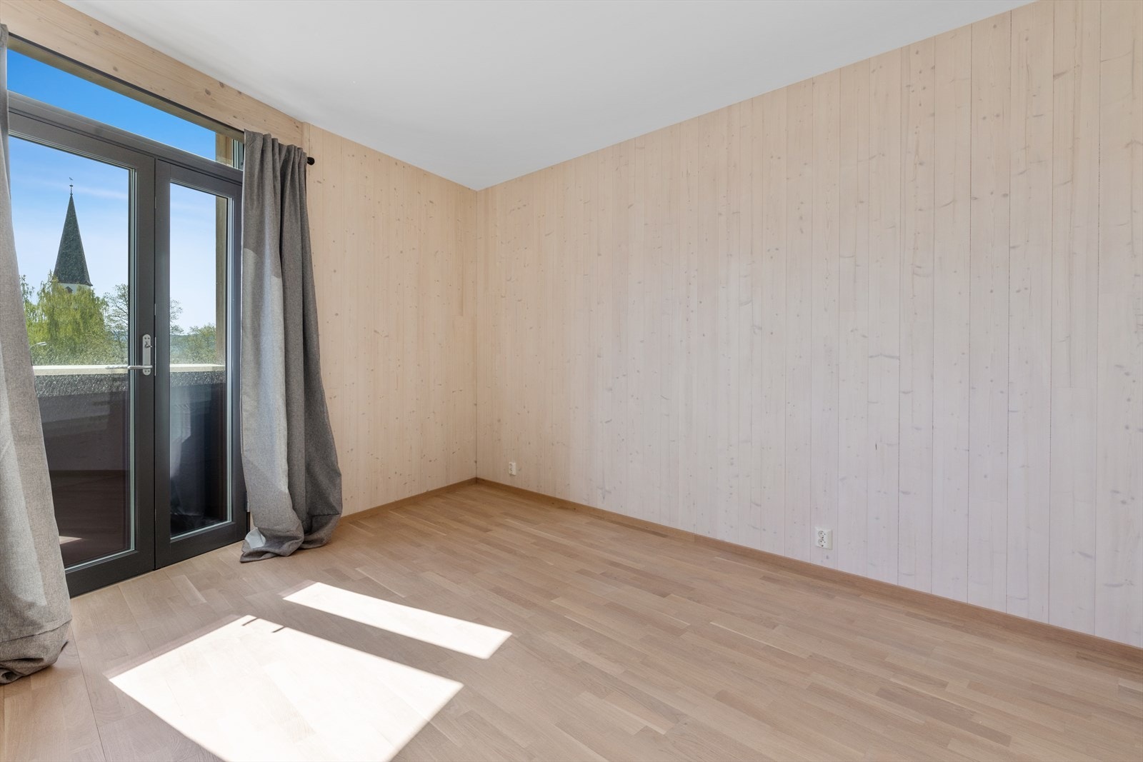 Leiligheten har tre soverom. Galleribilde