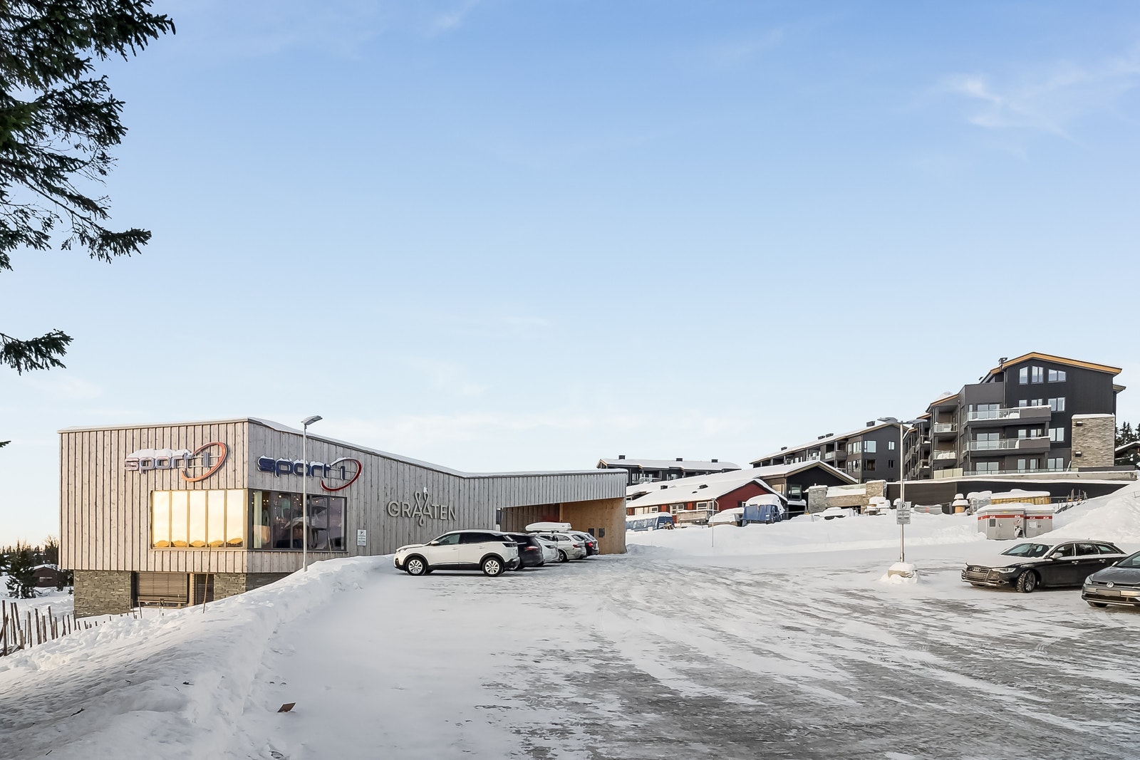 Sjusjøen sentrum Galleribilde