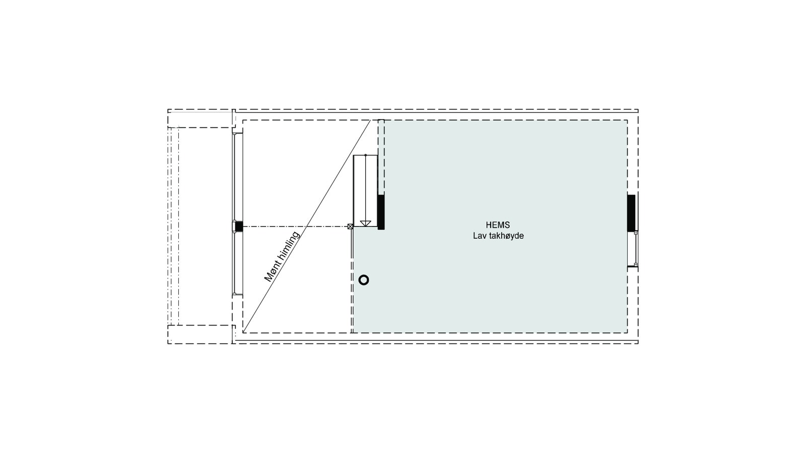 Hemseplantegning Galleribilde