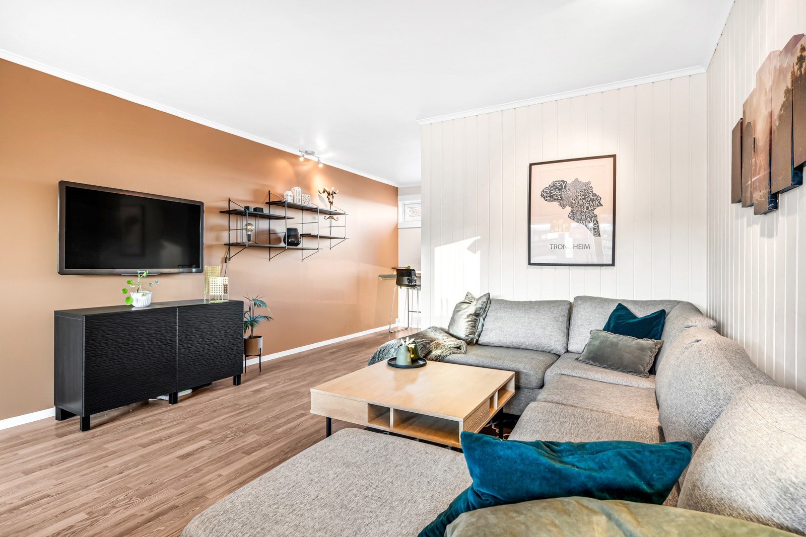 Flere rom har blitt oppmalt de siste år. Galleribilde