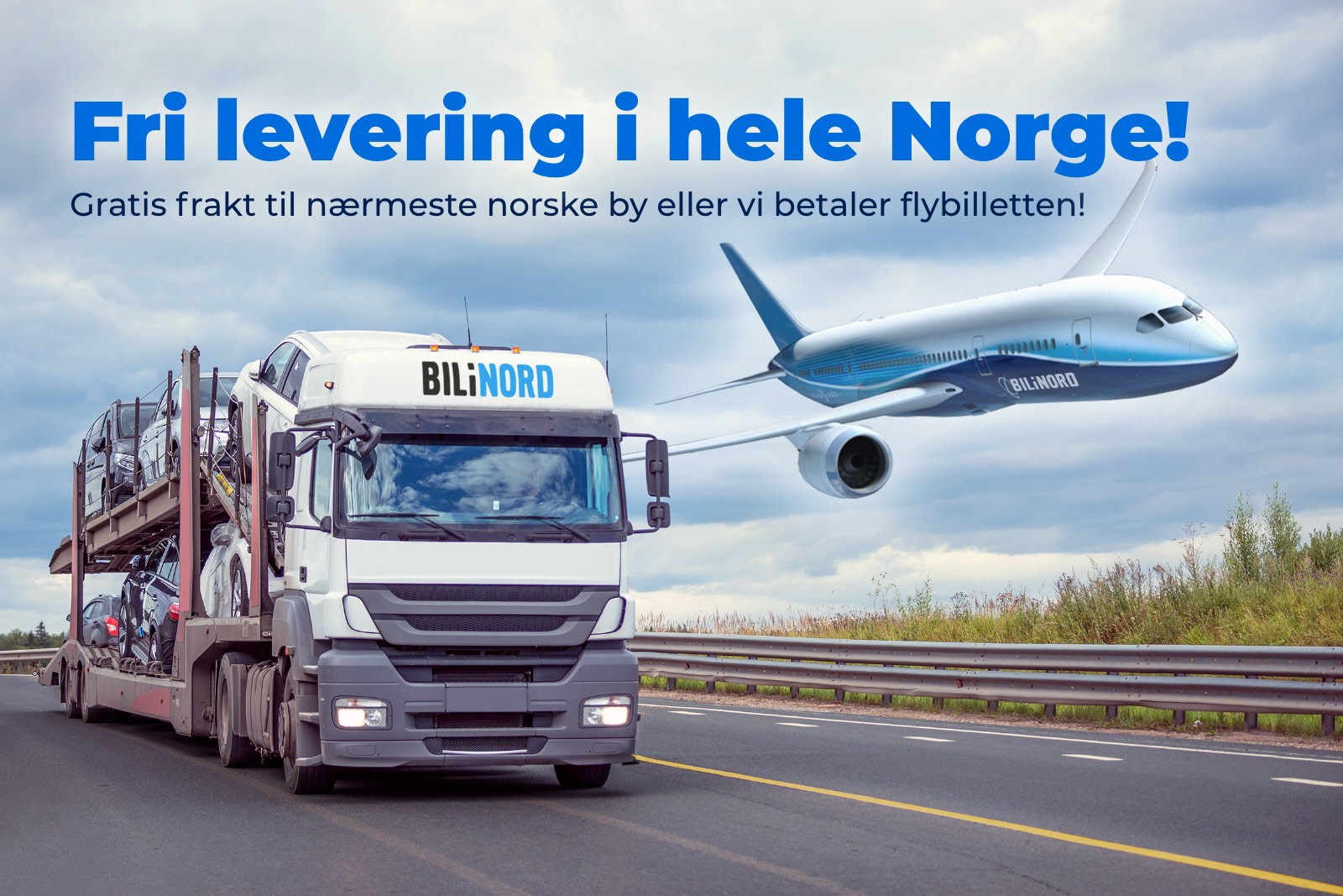 Fri levering i hele Norge
