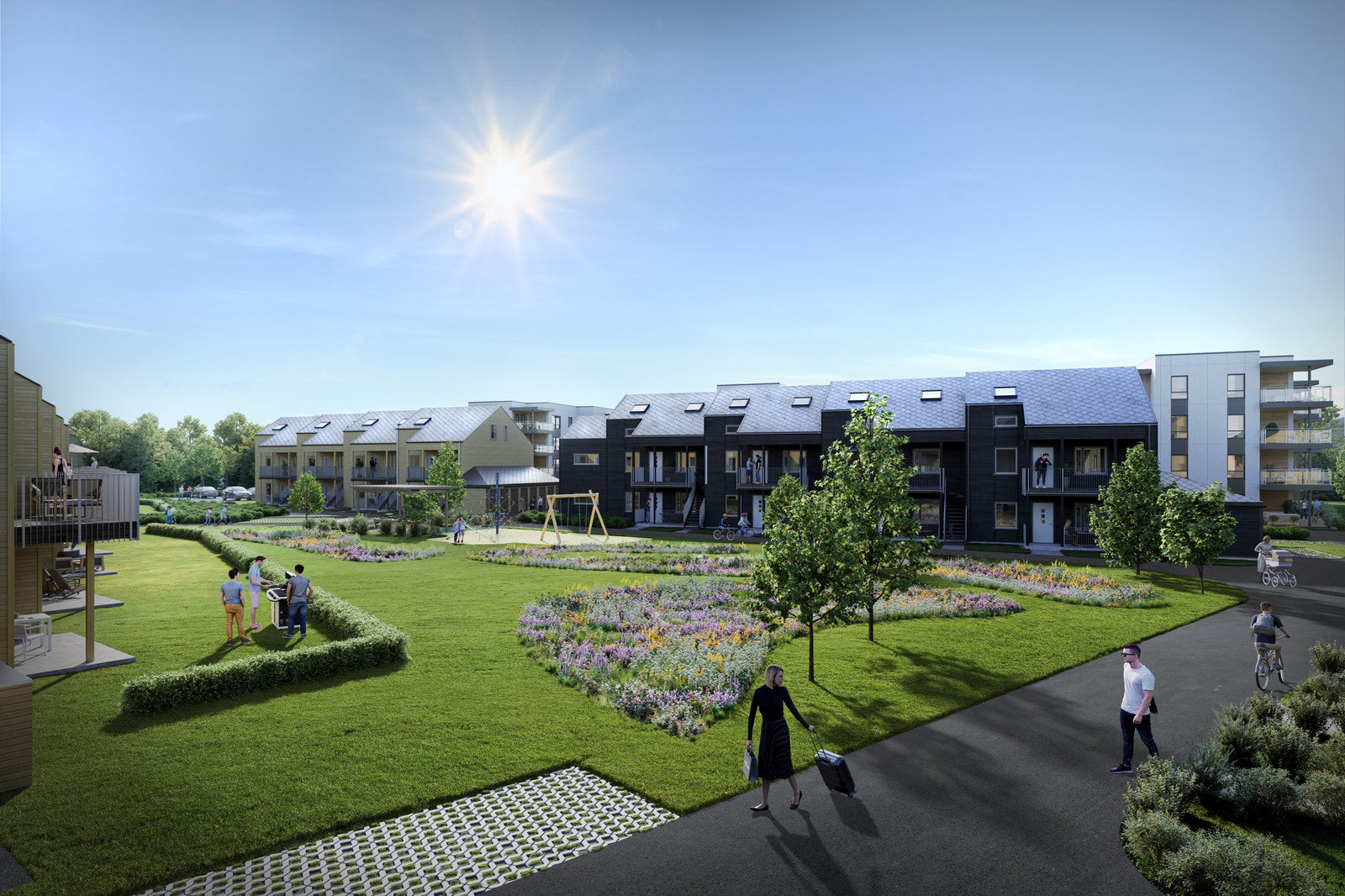 Velkommen! Sjarmerende eleganse og gode uteområder. Galleribilde