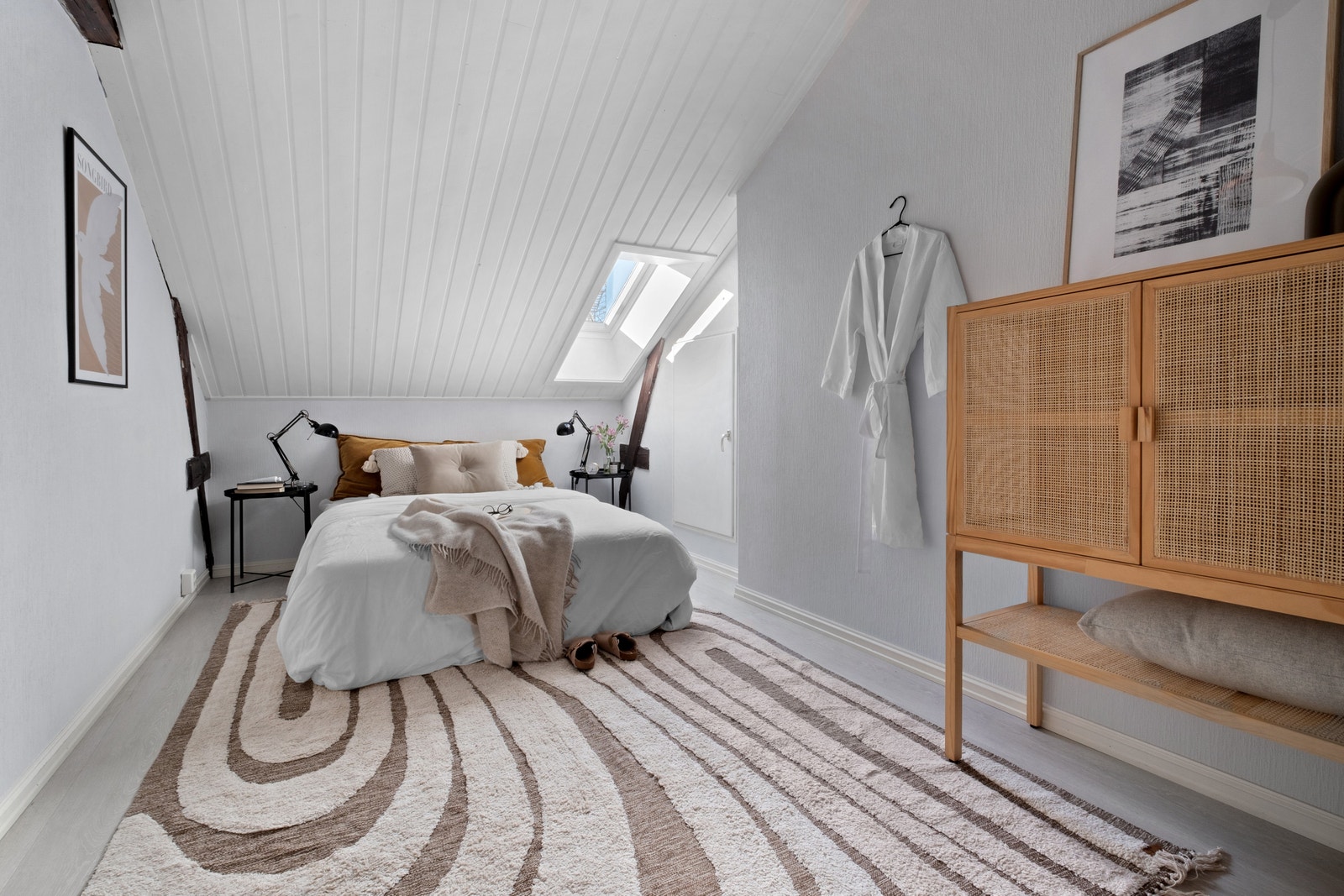 Stort soverom Galleribilde