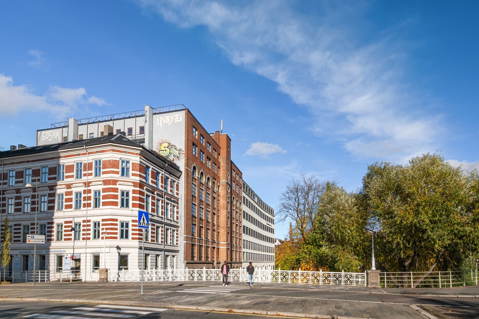 Gateutsikt Galleribilde