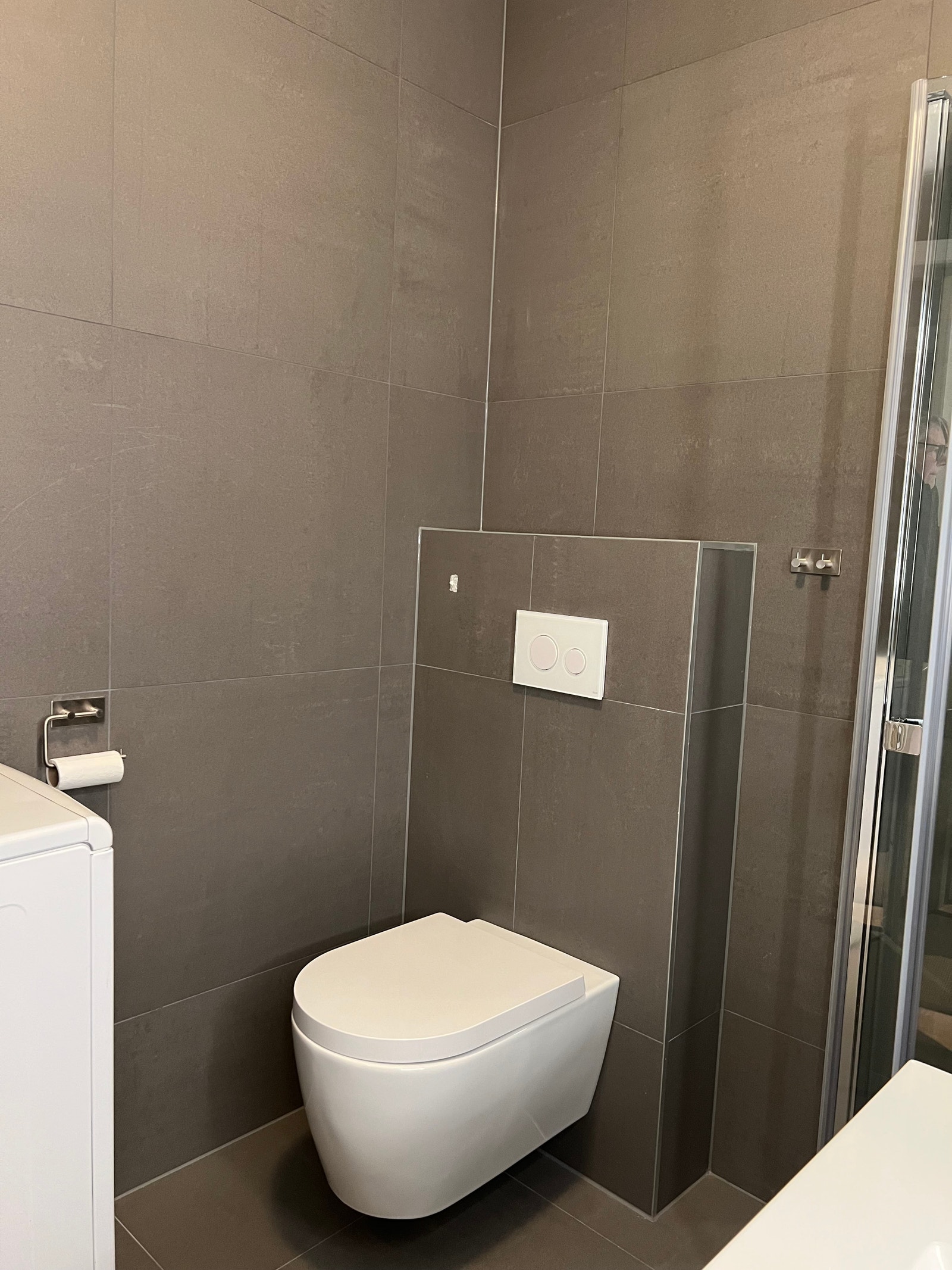 WC og vaskemaskin Galleribilde