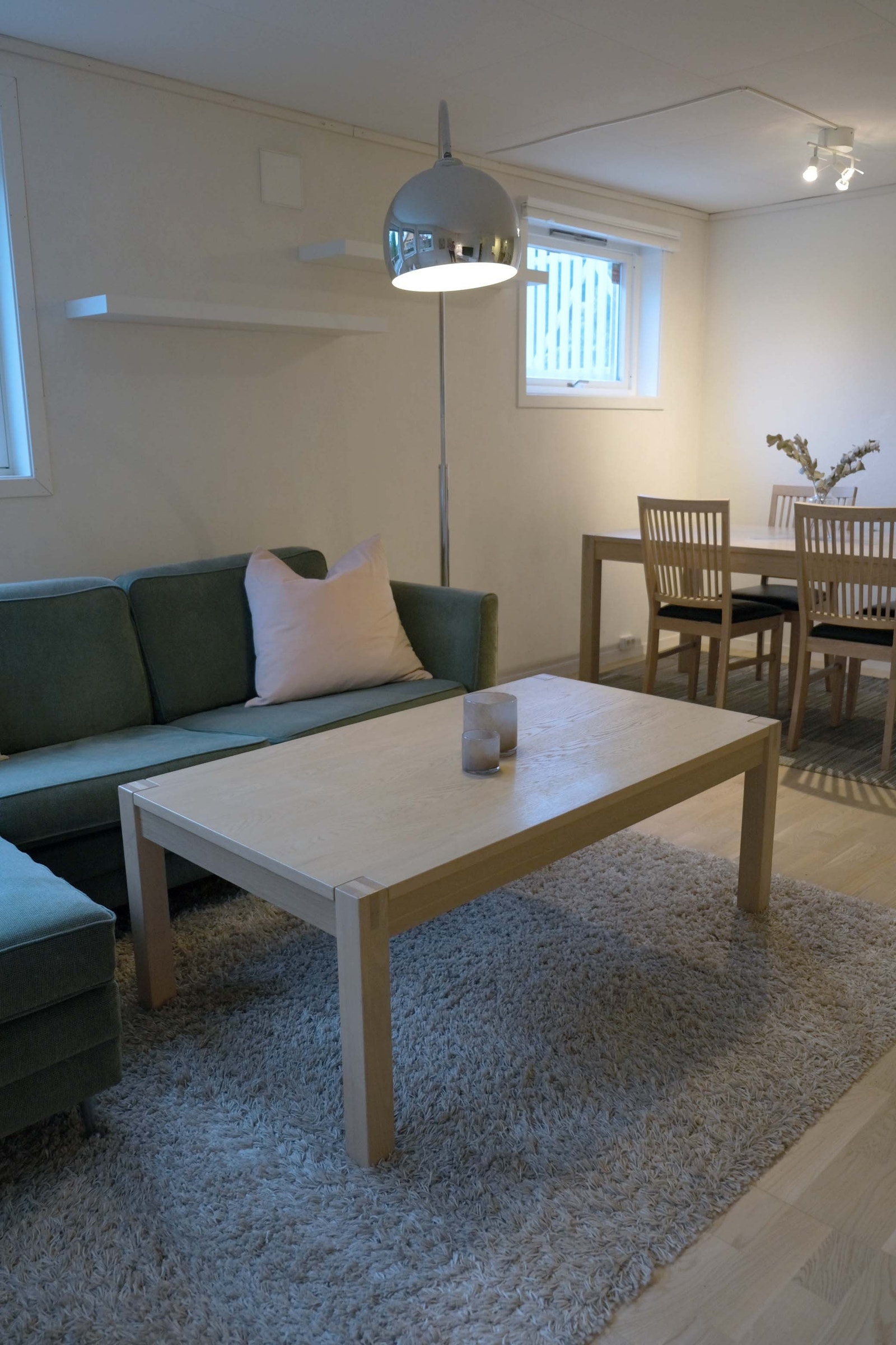 Åpen stue og kjøkken løsning Galleribilde