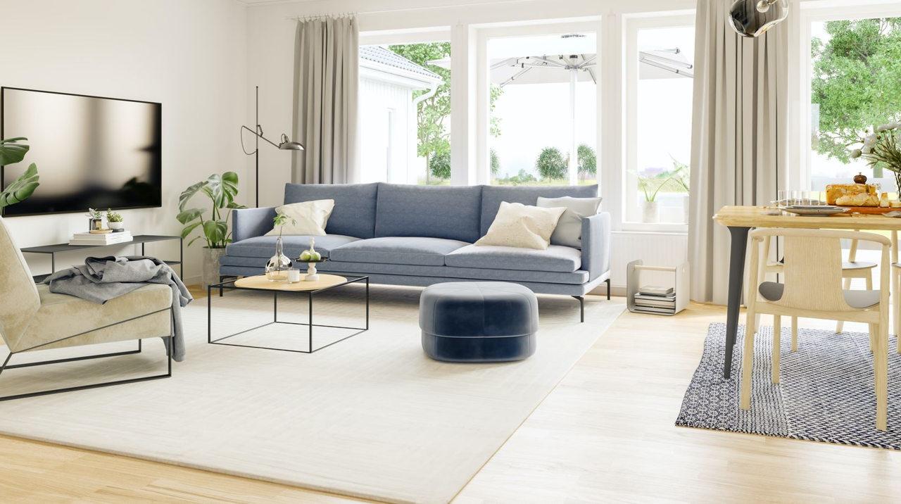 Illustrasjonsbilde, stue Galleribilde