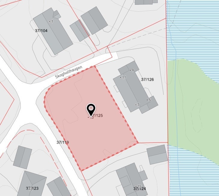 Tomt, oversiktsbilde Galleribilde